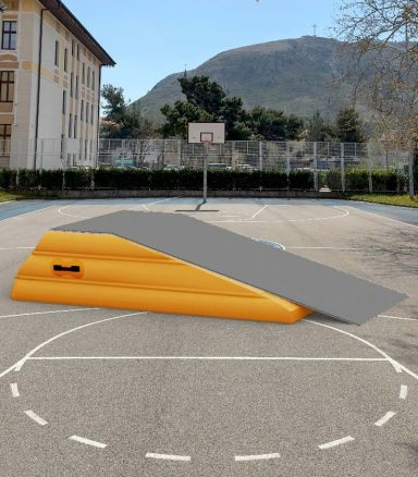 LE PLAN INCLINÉ gonflable pour sport à roulettes
